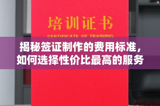 北安揭秘签证制作的费用标准，如何选择性价比最高的服务？