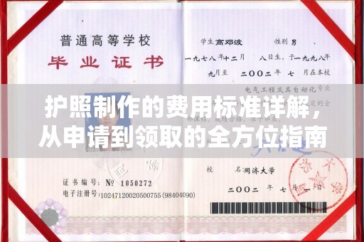 北安护照制作的费用标准详解，从申请到领取的全方位指南