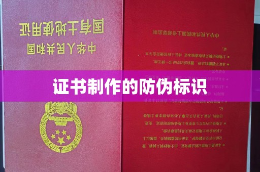 北安证书制作的防伪标识